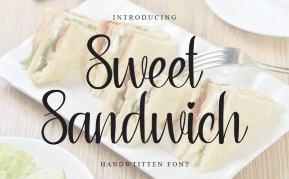 Sweet Sandwich Font Poster 1