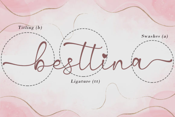Sweet Signature Font Poster 7