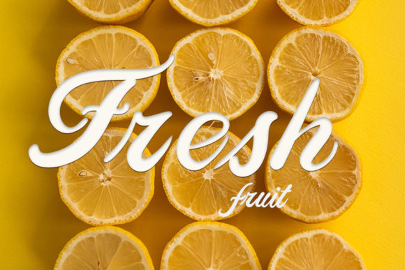Sweet Smile Font Poster 4