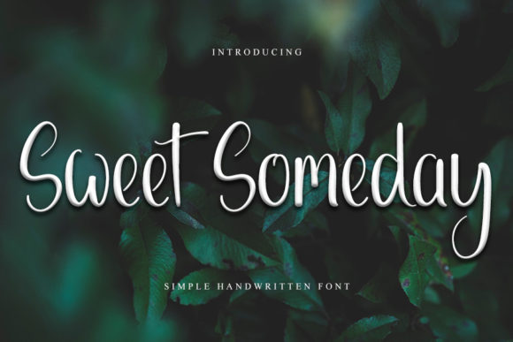 Sweet Someday Font