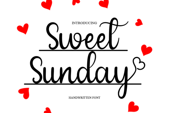 Sweet Sunday Font Poster 1