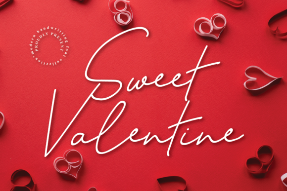 Sweet Valentine Font Sweet Valentine Font Poster 1