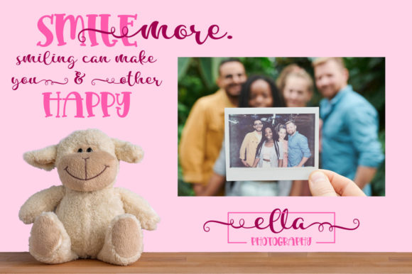 Sweet Valentine Font Poster 4