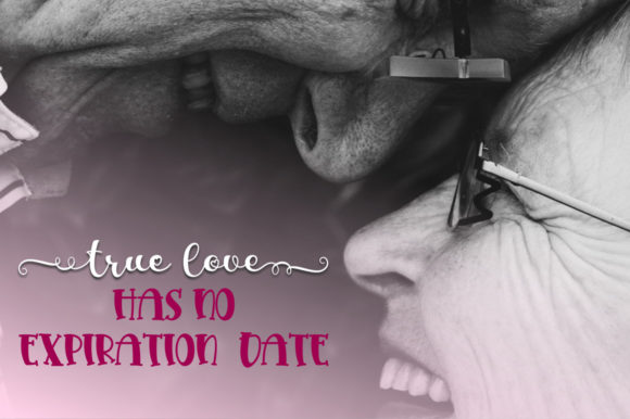 Sweet Valentine Font Poster 6