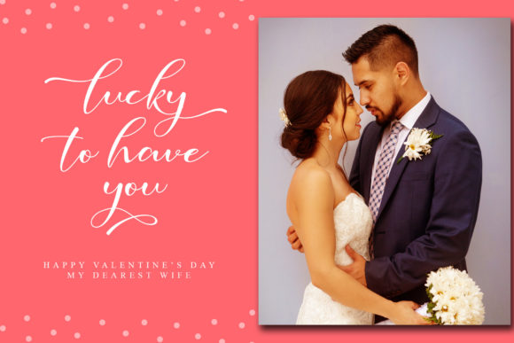 Sweet Valentines Font Poster 3