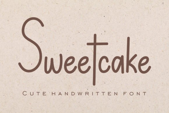 Sweetcake Font Poster 1