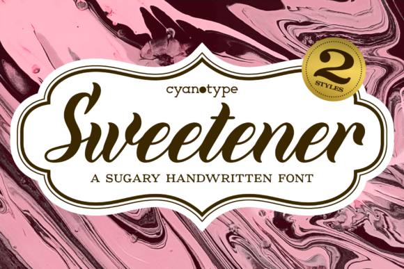 Sweetener Font Poster 1