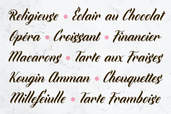 Sweetener Font Poster 7
