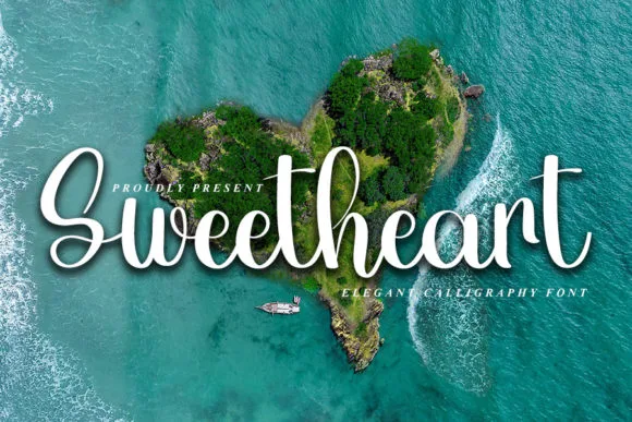 Sweetheart Font Sweetheart Font Poster 1