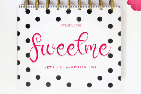 Sweetme Font Poster 1
