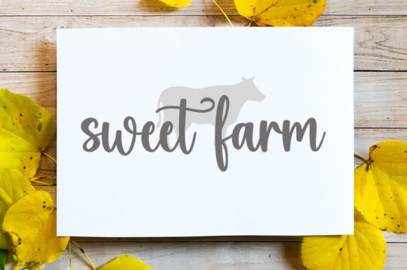 Sweetmilk Font Poster 7