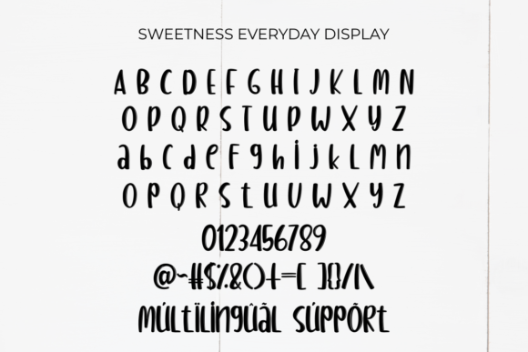 Sweetness Everyday Duo Font Poster 11