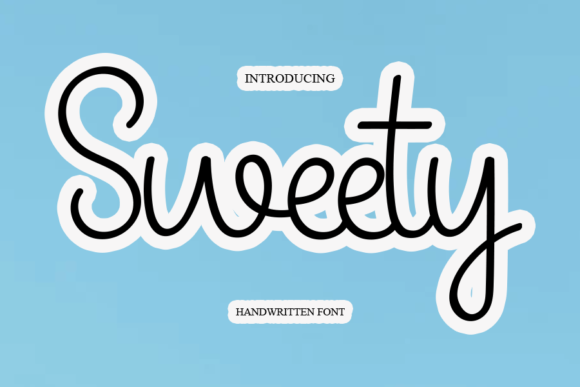 Sweety Font Poster 1