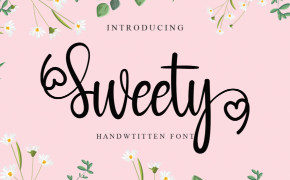 Sweety Font Poster 1