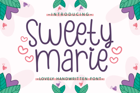 Sweety Marie Font Poster 1