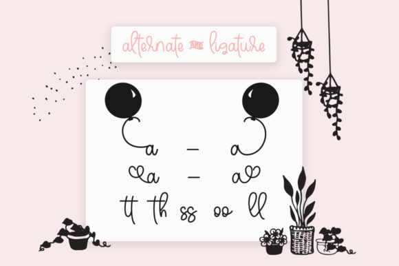Sweety Peachy Mommy Font Poster 9