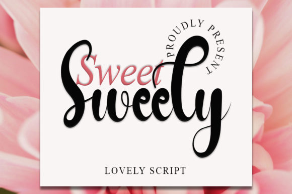 Sweety Sweet Font Poster 1