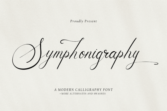 Symphonigraphy Font