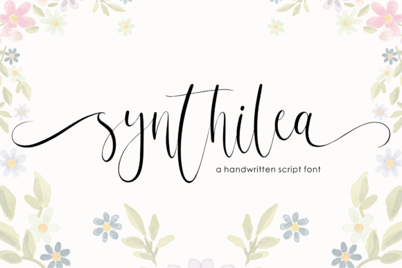 Synthilea Font Poster 1