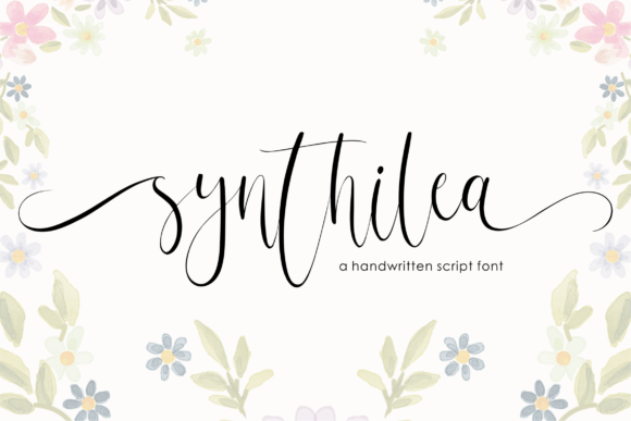 Synthilea Font Synthilea Font Poster 1