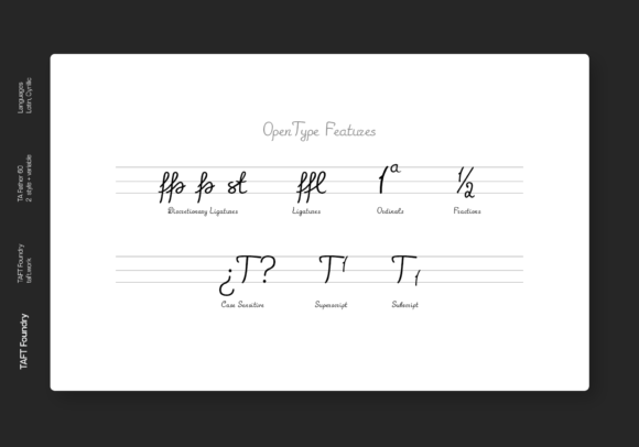 TA Father 60 Font Poster 4