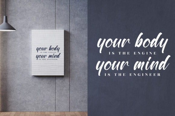 Taillor Amillate Font Poster 5