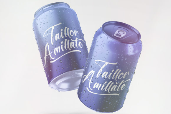Taillor Amillate Font Poster 7
