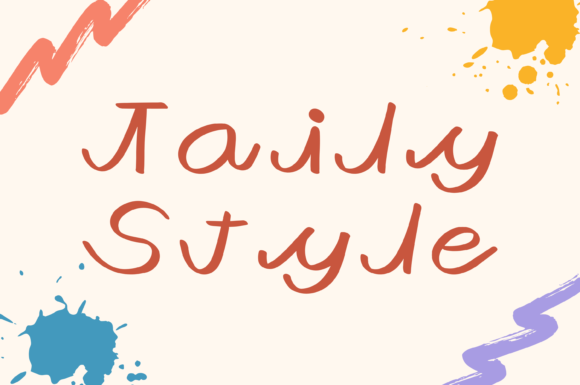 Taily Style Font