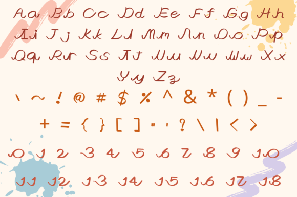 Taily Style Font Poster 3