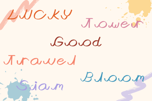 Taily Style Font Poster 5
