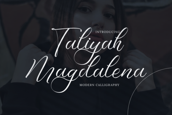 Taliyah Magdalena Font Poster 1