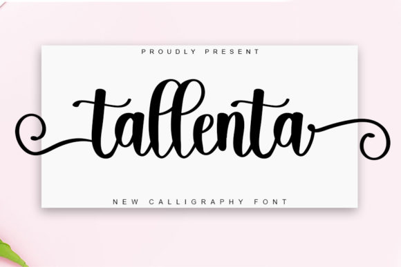 Tallenta Font Poster 1