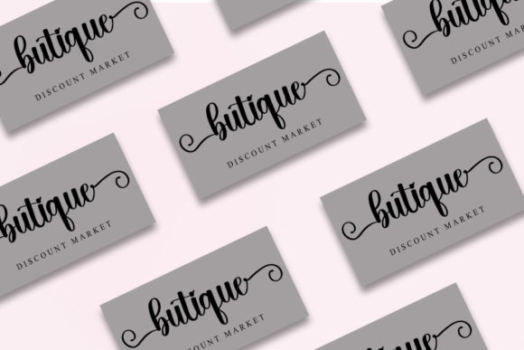 Tallenta Font Poster 4