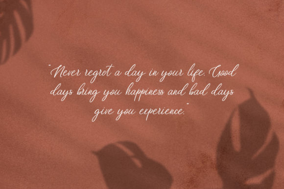 Tanesha Font Poster 5