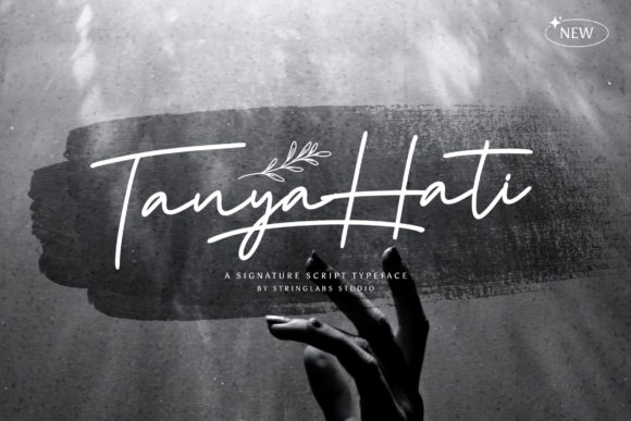 Tanya Hati Font Poster 1