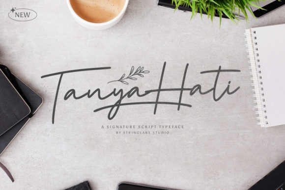 Tanya Hati Font Poster 16