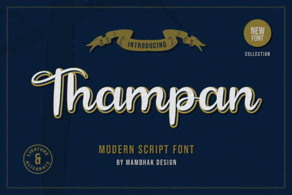 Thampan Font Poster 1