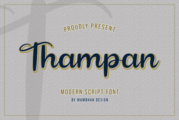 Thampan Font Poster 2