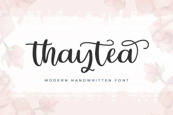 Thaytea Font Poster 1