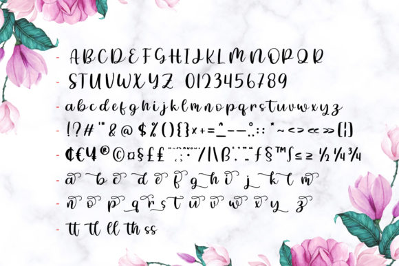 Thaytea Font Poster 8