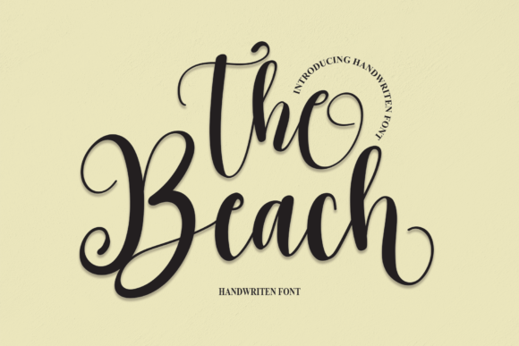 The Beach Font