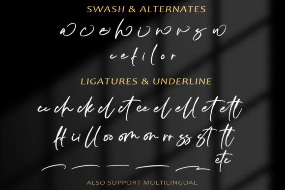 The Bellonte Font Poster 9