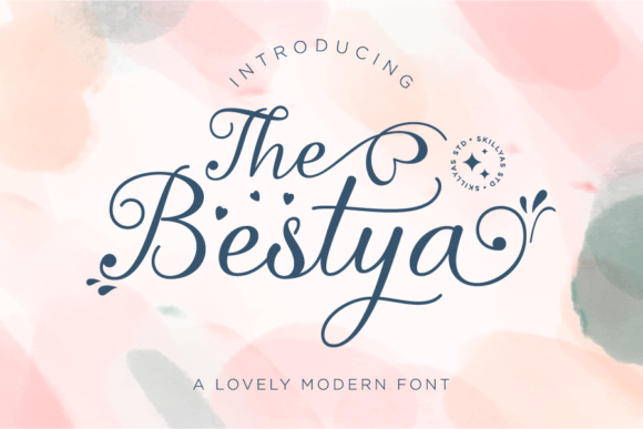 The Bestya Font Poster 1