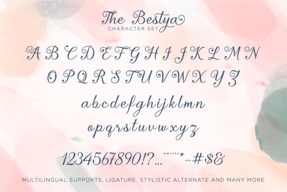 The Bestya Font Poster 6