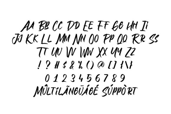 The Big Font Poster 4
