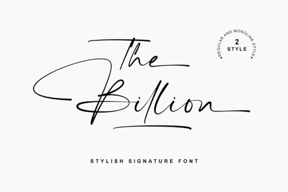 The Billion Font Poster 1