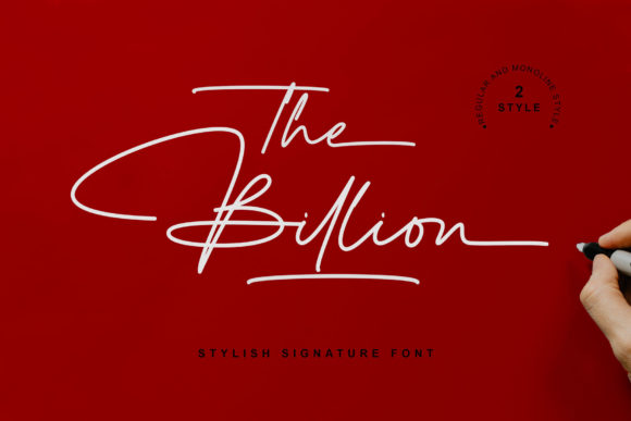 The Billion Font Poster 11