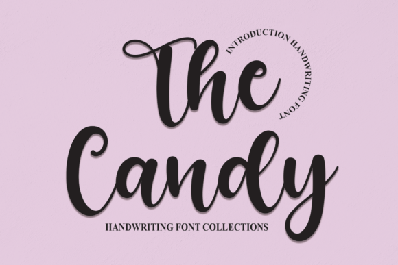 The Candy Font Poster 1