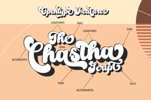 The Chastha Font Poster 4