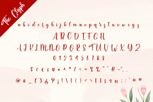 The Christmas Font Poster 7